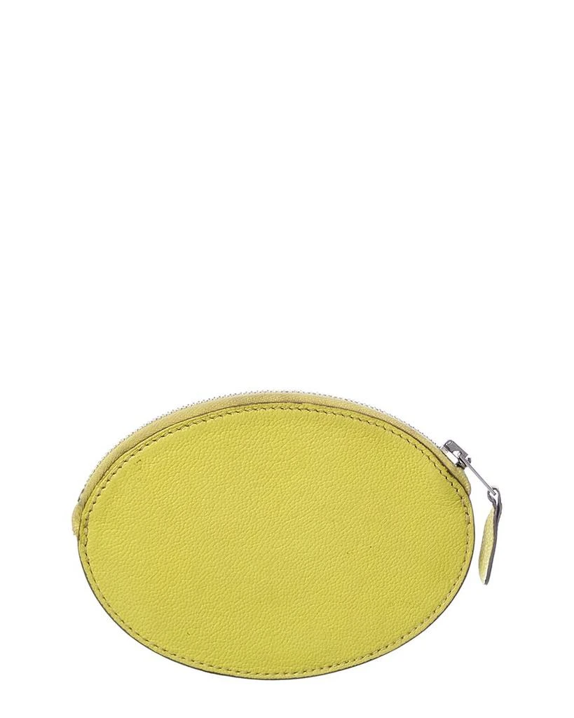 商品[二手商品] Hermes|Hermes Yellow Calfskin Leather Evelyne Coin Purse (Authentic Pre-Owned),价格¥3597,第2张图片详细描述