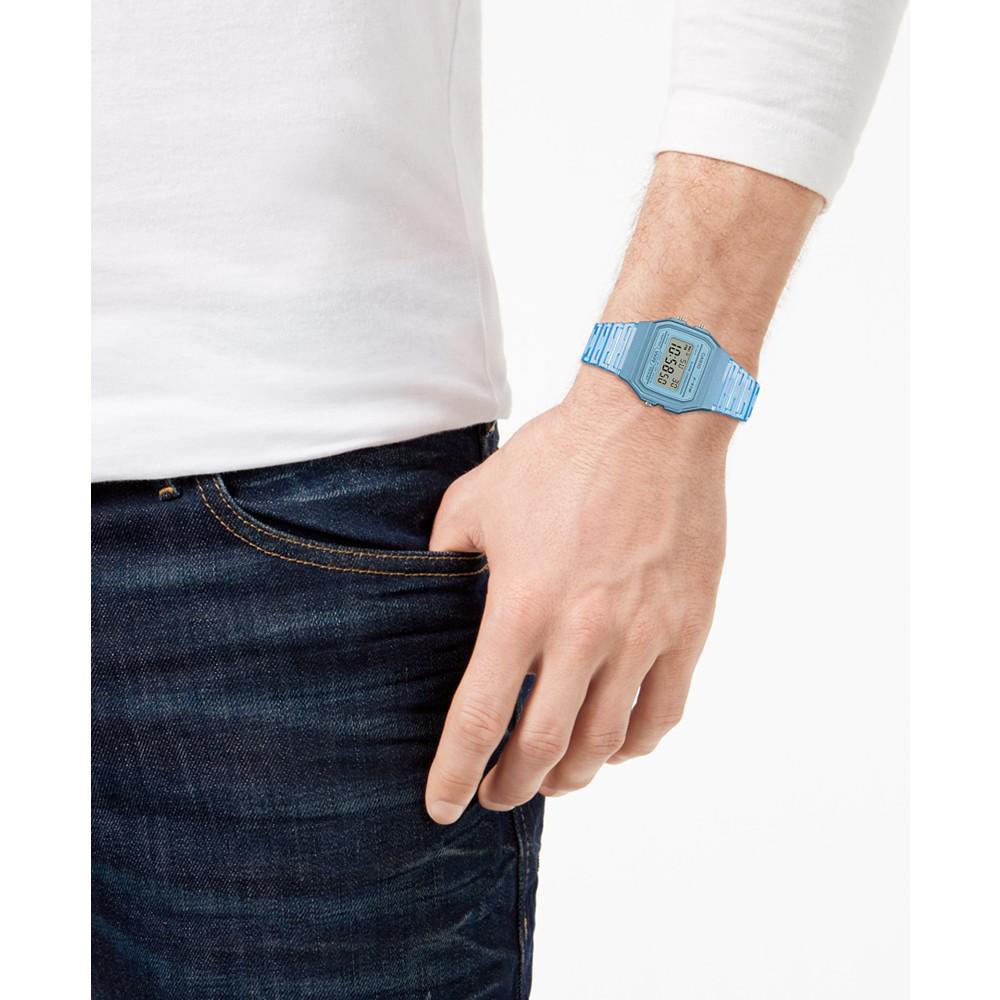 商品Casio|Unisex Digital Blue Jelly Strap Watch 35.2mm,价格¥146,第4张图片详细描述