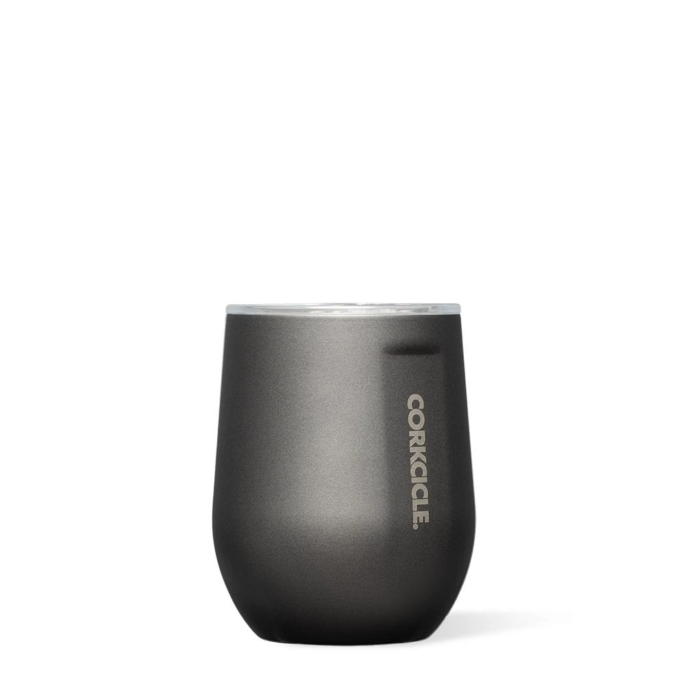 商品CORKCICLE|12oz Ceramic Slate Metallic Stemless,价格¥210,第1张图片