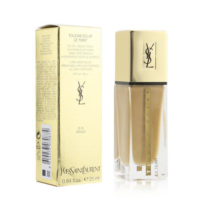 Yves Saint Laurent 超模光感持妆保湿粉底SPF22 - # B45 Bisque -B45 Bisque(25ml/0.84oz)商品第2张图片规格展示