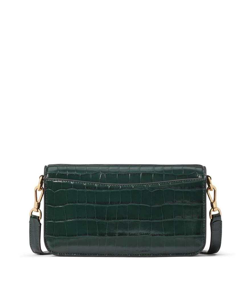 商品Kate Spade|Dakota Croc Embossed Leather Small Crossbody,价格¥3143,第4张图片详细描述