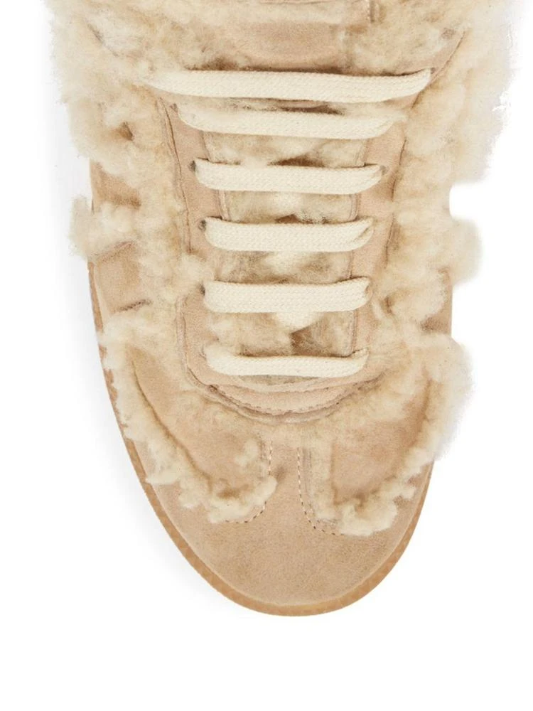 商品MAISON MARGIELA|Shearling Slip-On Slide Sneakers,价格¥2580,第3张图片详细描述