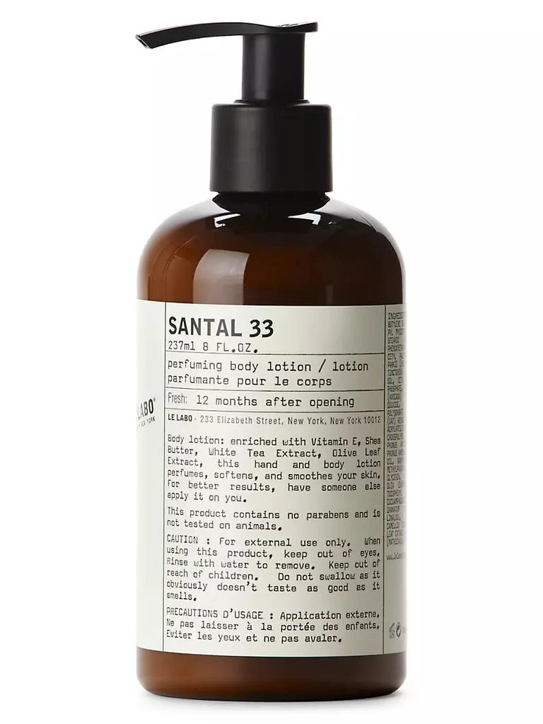 商品Le Labo|Santal 33 Body Lotion,价格¥593,第1张图片