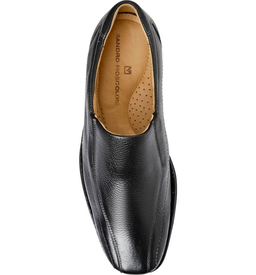 商品Sandro Moscoloni|Wilfred Biker Toe Leather Loafer,价格¥596,第6张图片详细描述