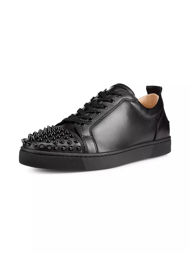 商品Christian Louboutin|Louis Junior Spikes Flat Sneakers,价格¥7073,第2张图片详细描述