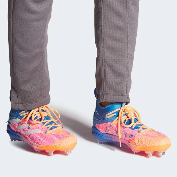 商品Adidas|Adizero Afterburner 9 NWV Hispanic Heritage Cleats,价格¥942,第2张图片详细描述