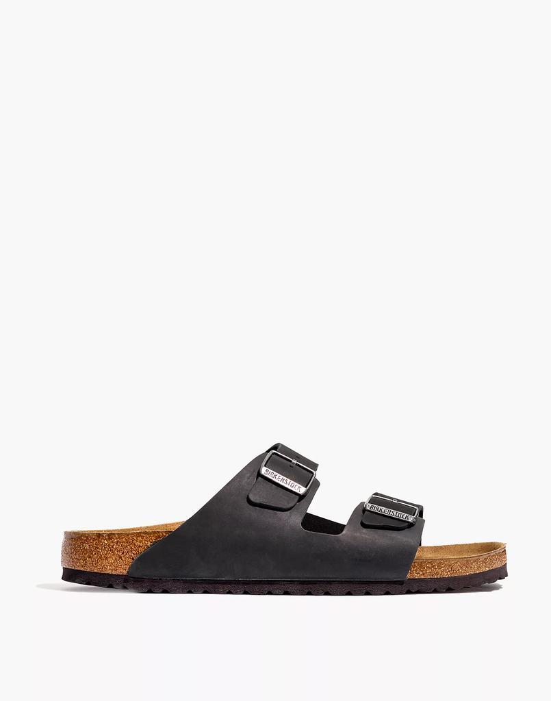 商品Birkenstock|Arizona Soft Footbed Sandals in Oiled Leather,价格¥966,第1张图片