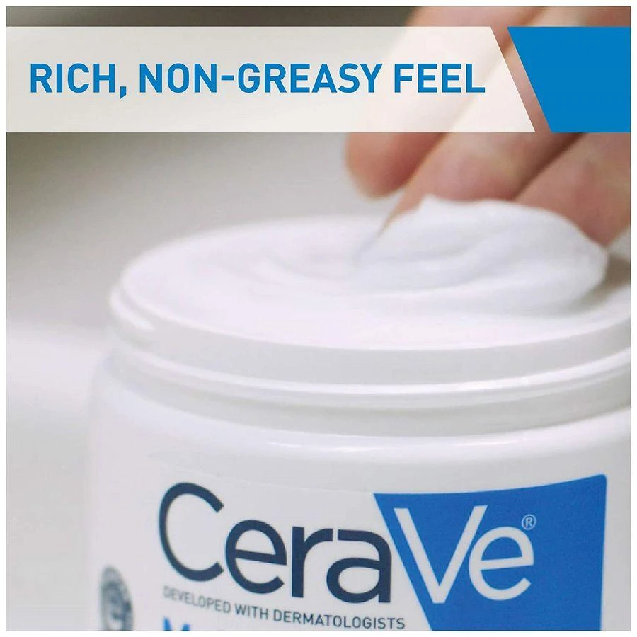 商品CeraVe|Face and Body Moisturizing Cream for Normal to Dry Skin with Hyaluronic Acid,价格¥135,第3张图片详细描述