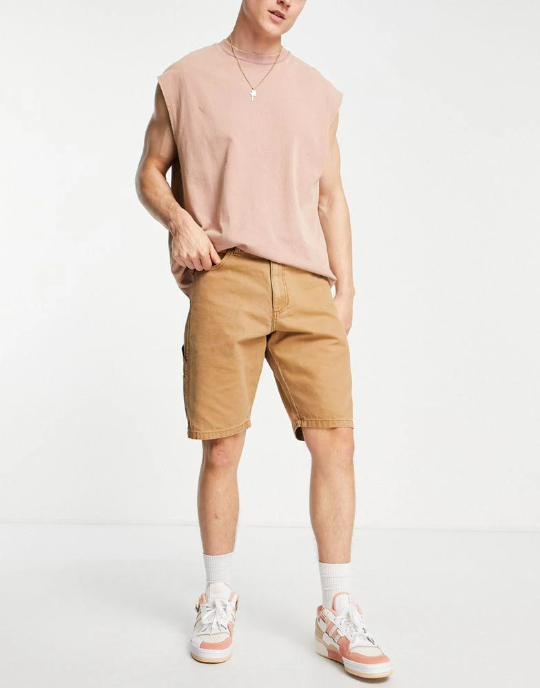 商品DICKIES|Dickies Duck Canvas shorts in brown,价格¥237,第3张图片详细描述