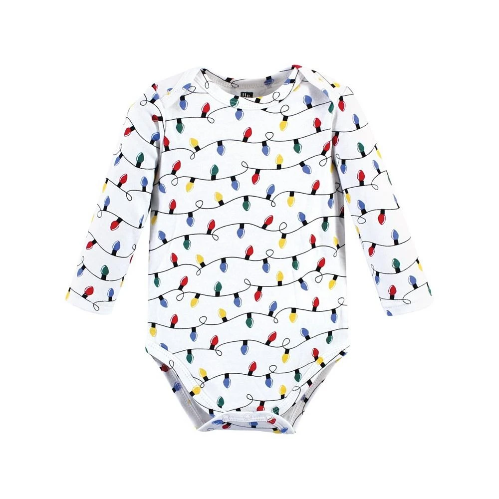 商品Hudson|Baby Boys and Girls Long-Sleeve Bodysuit, Pack of 3,价格¥105,第5张图片详细描述