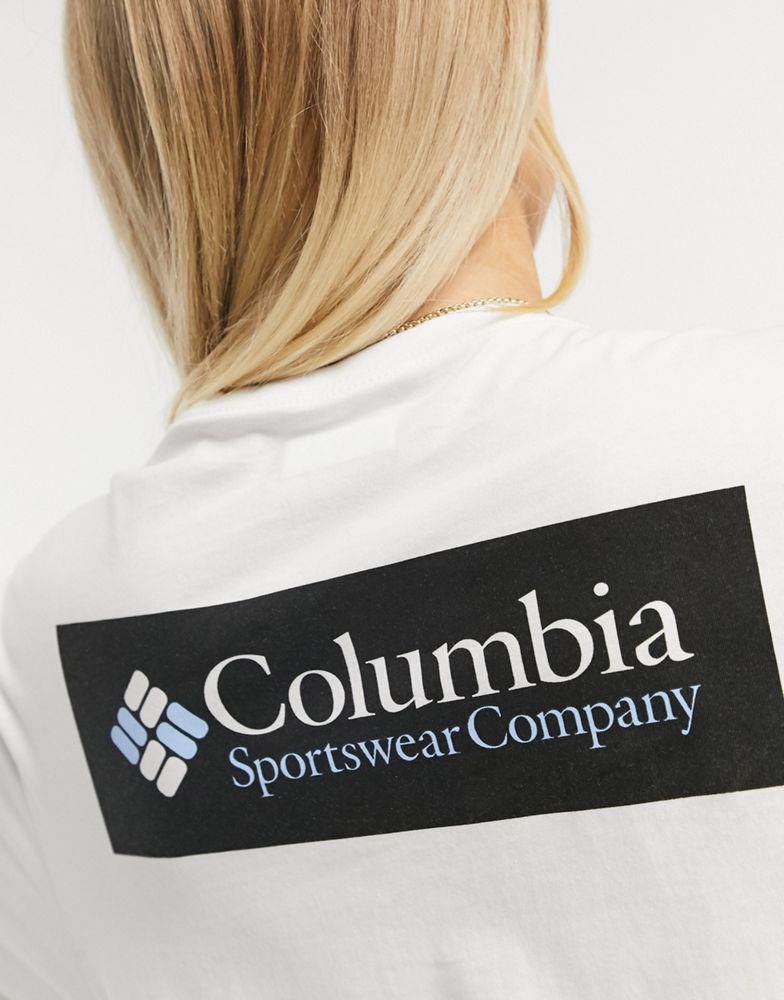 Columbia North Cascades t-shirt in white商品第3张图片规格展示