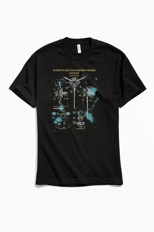 商品Urban Outfitters|Galileo Outer Planet Exploration Probes Tee,价格¥255,第3张图片详细描述