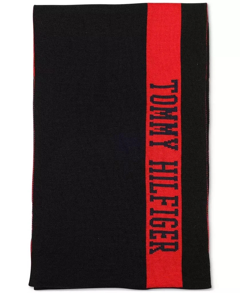 商品Tommy Hilfiger|Men's Embroidered Flag Beanie & Logo Scarf Set,价格¥329,第2张图片详细描述