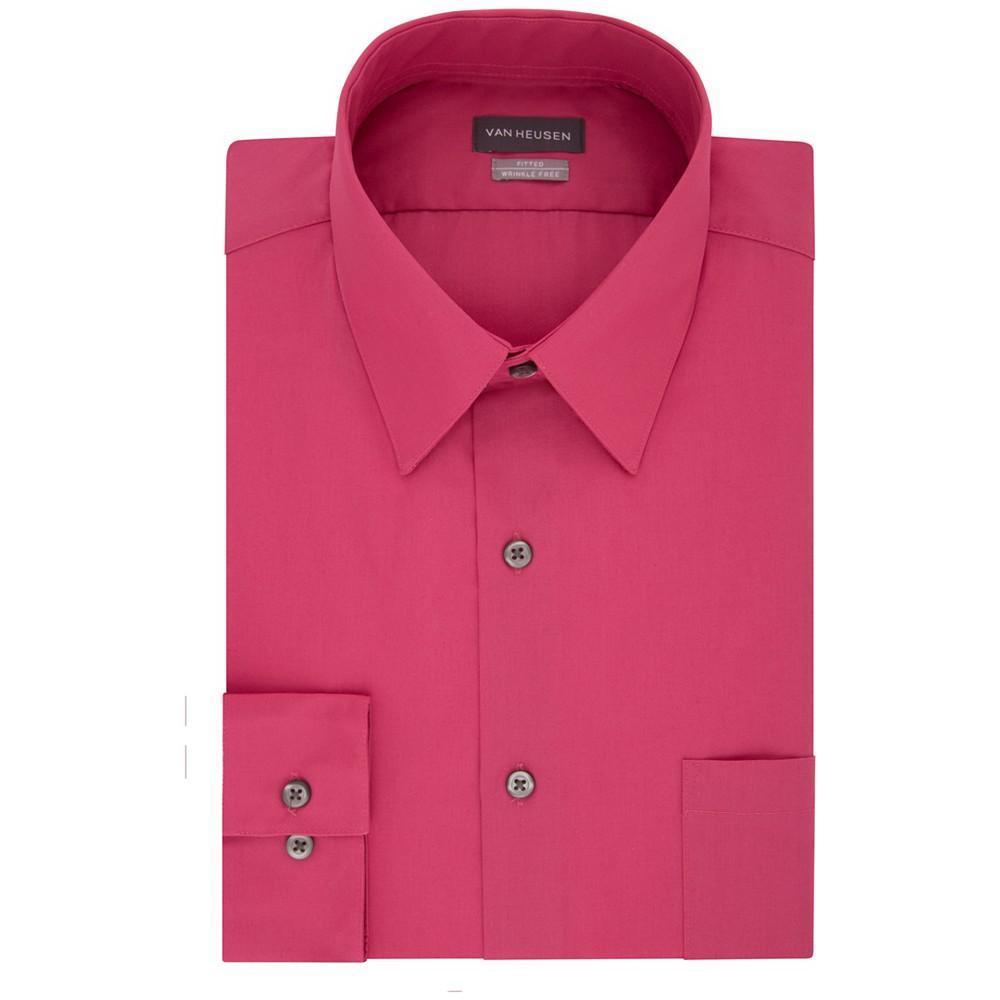 商品Van Heusen|Men's Athletic Fit Poplin Dress Shirt,价格¥246,第5张图片详细描述