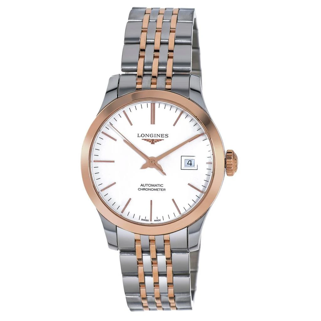 商品Longines|Longines Record Chronometer Two Tone Automatic Women's Watch L23215727,价格¥11877,第1张图片