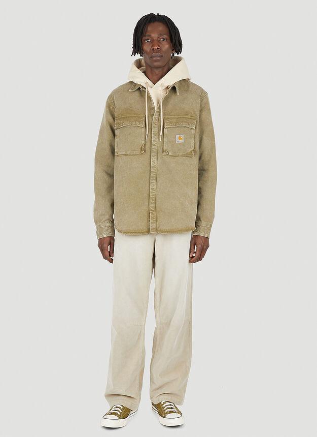 Monterey Overshirt Jacket in Khaki商品第2张图片规格展示