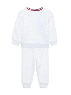 商品Tommy Hilfiger|Baby Girl’s 2-Piece Faux Fur Sweatshirt & Joggers Set,价格¥203,第2张图片详细描述