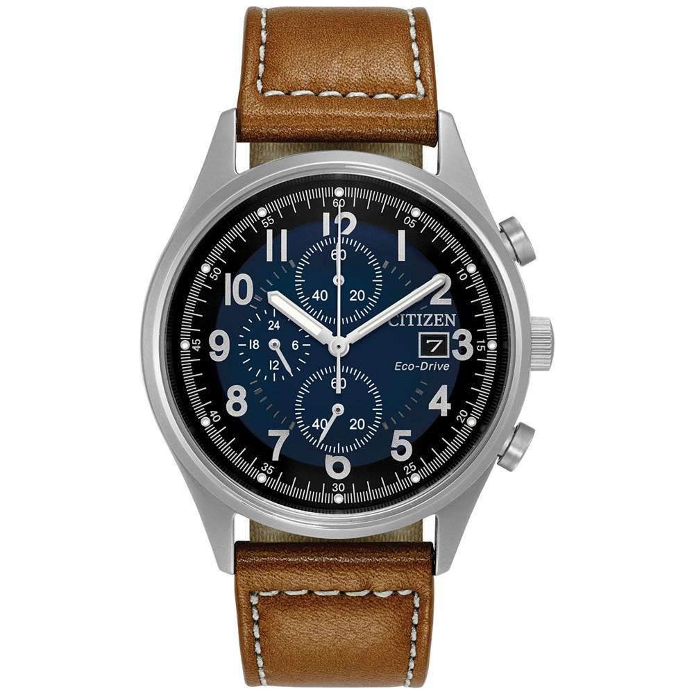 商品Citizen|CITIZEN 西铁城 男士光动能石英手表 CA0621-05L,价格¥1576,第1张图片