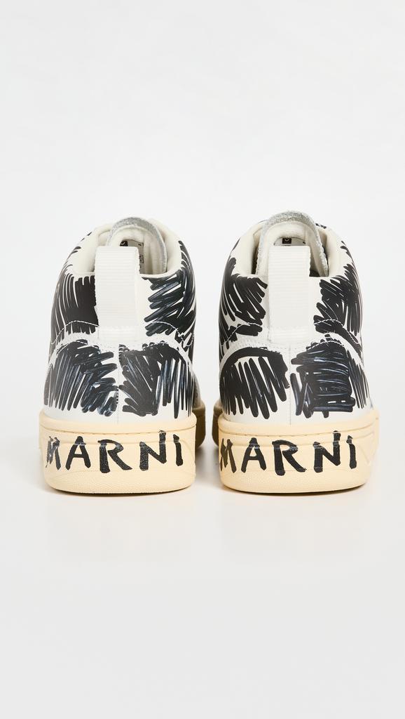 商品Marni|Marni X Veja V15 Man High Top Sneakers,价格¥2272,第7张图片详细描述