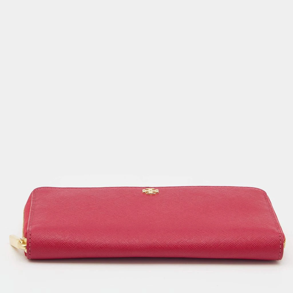 Tory Burch Red Saffiano Leather Robinson Zip Around Wallet 商品