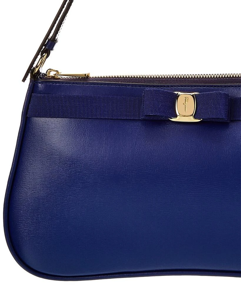 商品Salvatore Ferragamo|Salvatore Ferragamo Vara Bow Small Leather Shoulder Bag,价格¥10641,第3张图片详细描述