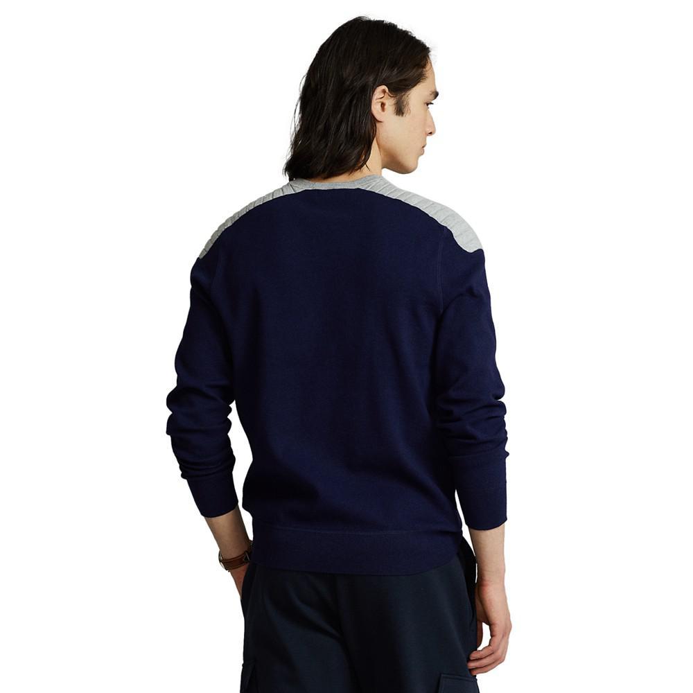 商品Ralph Lauren|Men's Cotton-Blend Crewneck Sweater,价格¥1089,第6张图片详细描述