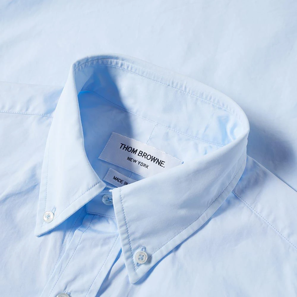 商品Thom Browne|男式 罗缎臂带纯色府绸衬衫,价格¥2967,第2张图片详细描述