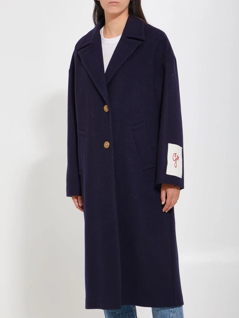 商品Golden Goose|Blue wool coat,价格¥3695,第2张图片详细描述