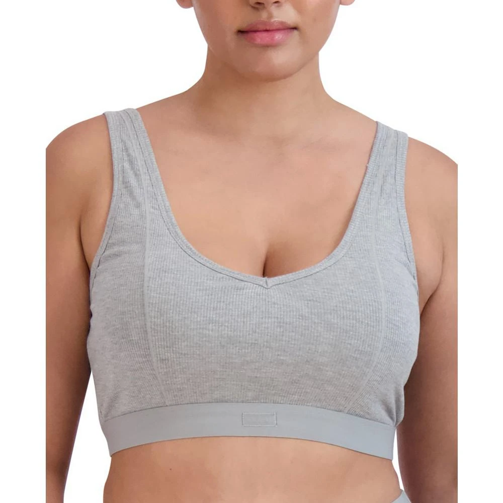 商品Steve Madden|Women's Ribbed Stretch Bralette SM02151,价格¥144,第2张图片详细描述