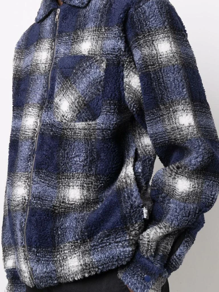 商品STUSSY|STUSSY - Checked Zipped Shirt,价格¥1372,第4张图片详细描述