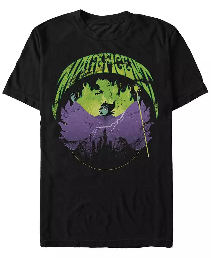 商品Disney|Disney Men's Sleeping Beauty Maleficent Flames, Short Sleeve T-Shirt,价格¥193,第1张图片