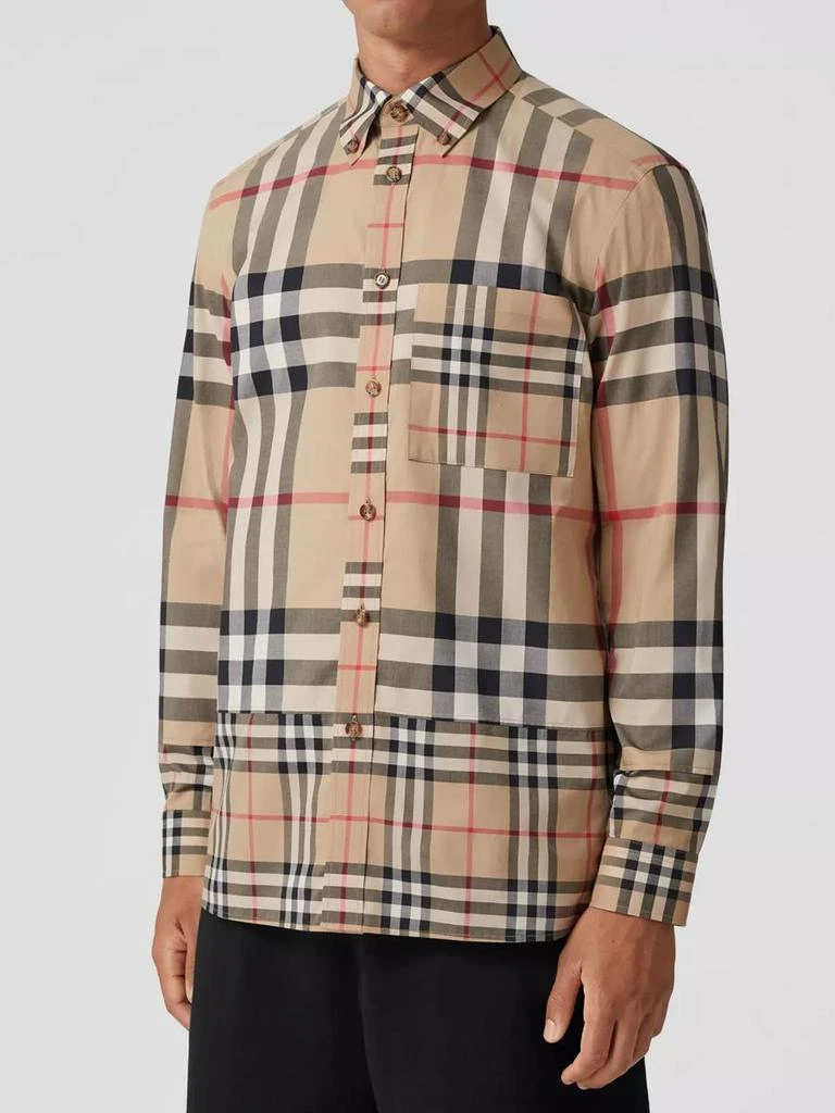 商品Burberry|Check cotton shirt,价格¥3018,第2张图片详细描述