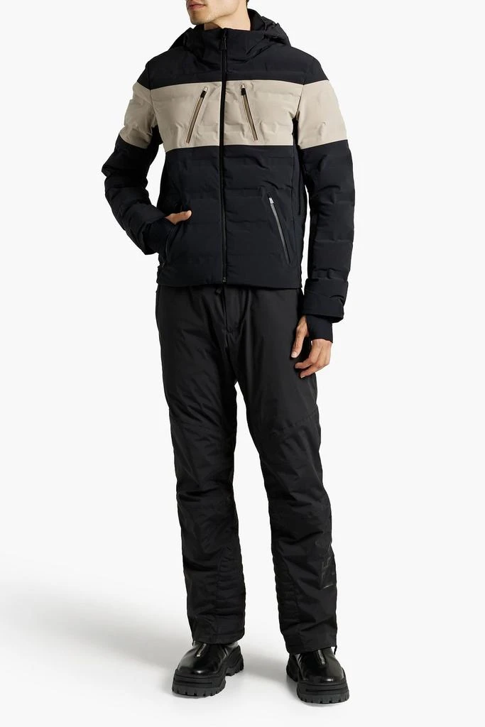 商品AZTECH|Two-tone hooded down ski jacket,价格¥6179,第2张图片详细描述