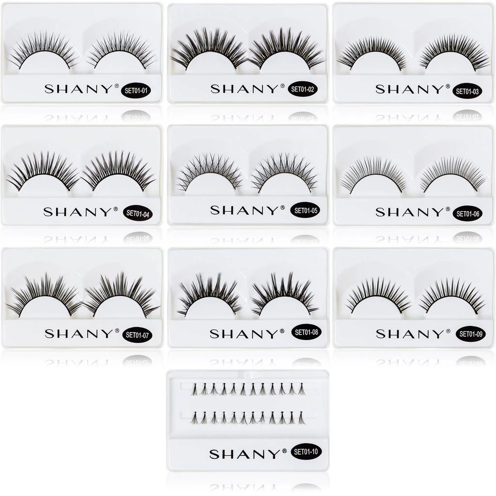 Eyelash extend - set of 10 assorted reusable eyelashes 商品