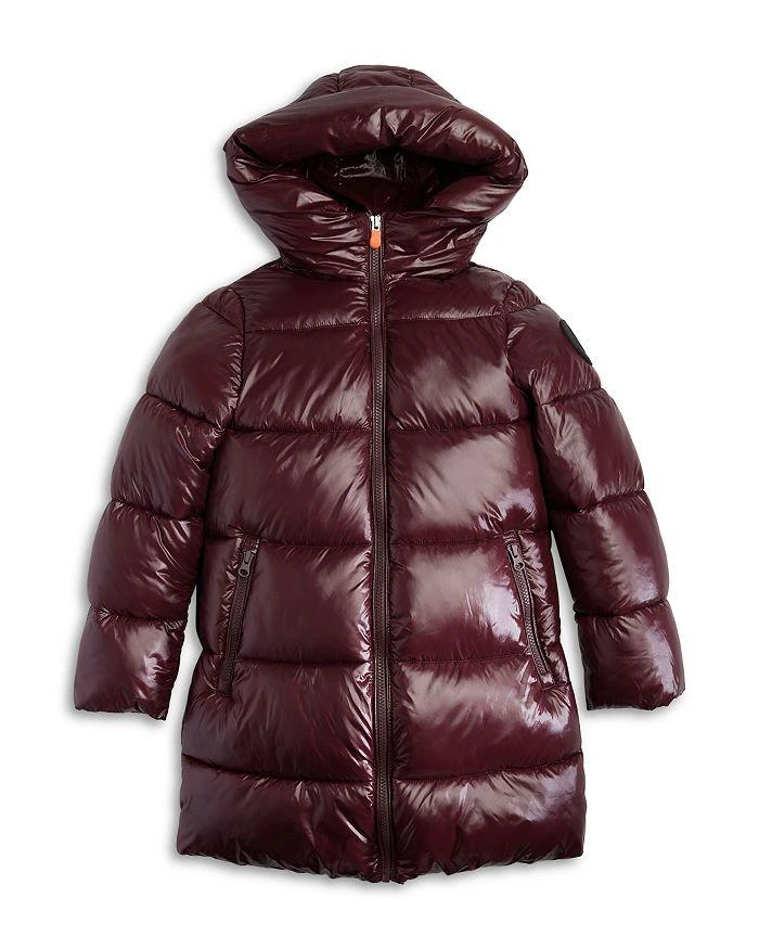 商品Save The Duck|Girls' Millie Hooded Puffer Coat - Little Kid, Big Kid,价格¥1671,第1张图片