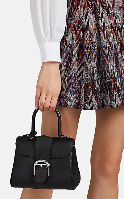 商品Delvaux|Brillant S Mini Leather Satchel,价格¥32777,第2张图片详细描述