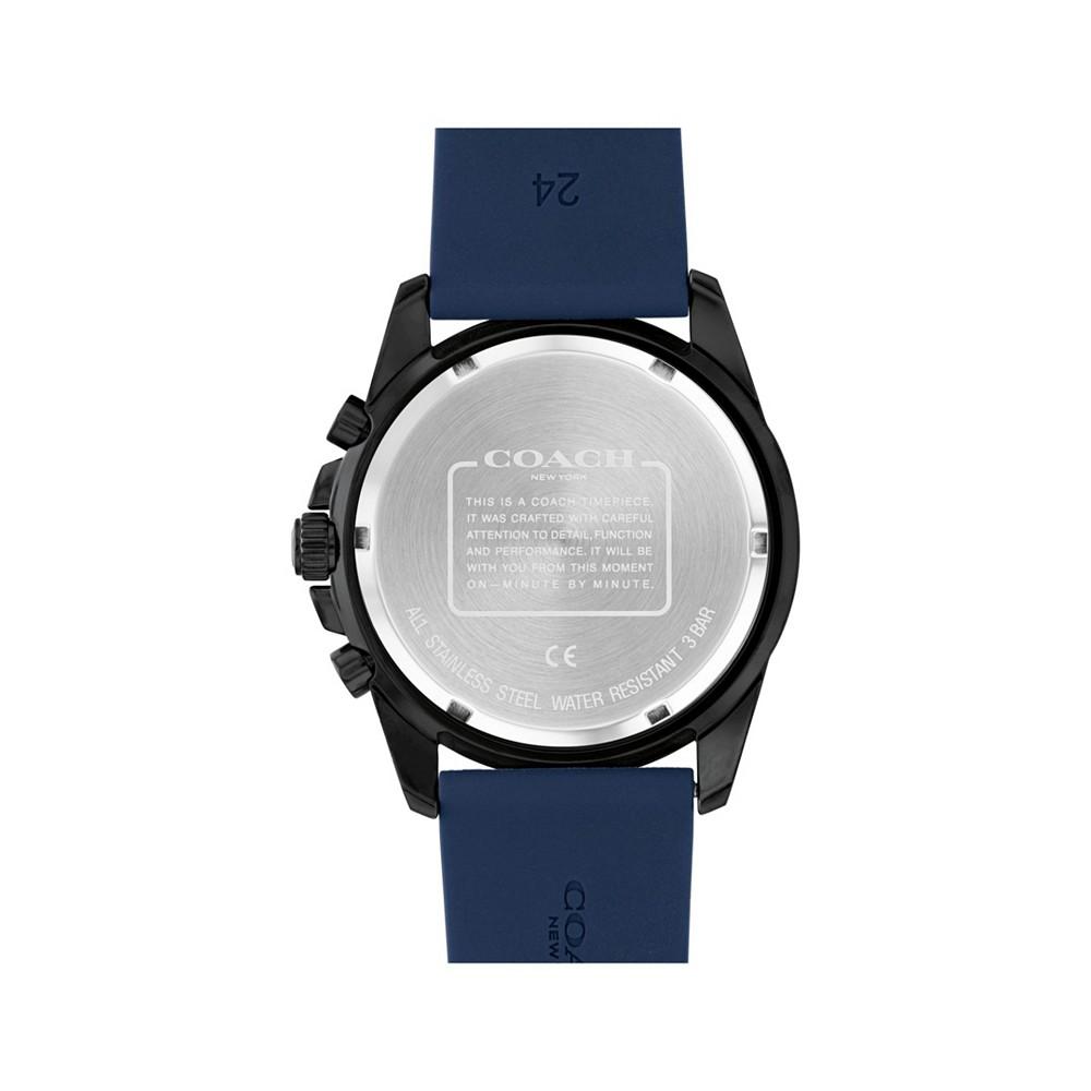 Men's Kent Blue Silicone Strap Watch商品第3张图片规格展示