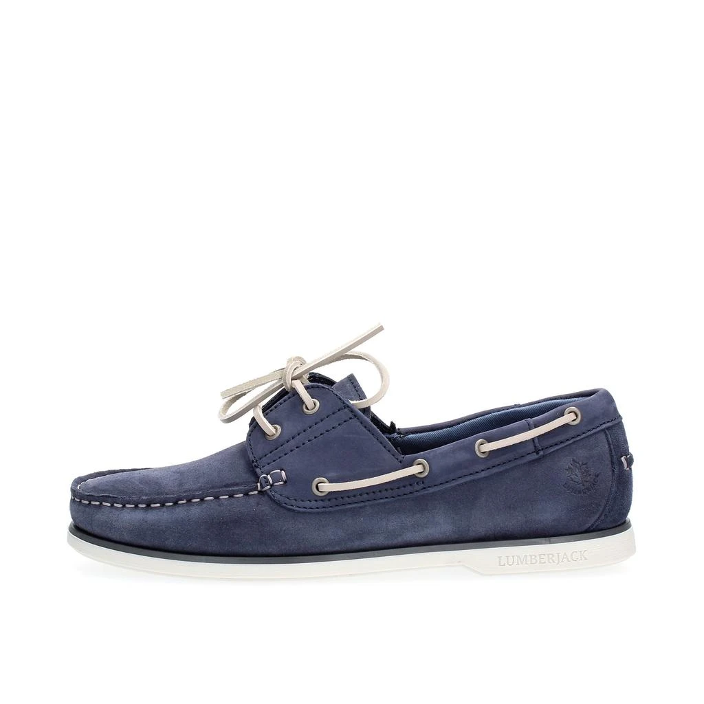 商品LUMBERJACK|lumberjack Men Blue Suede,价格¥502,第1张图片