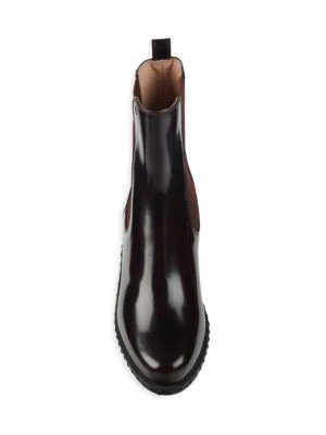 ​Women's Patent Leather Chelsea Boots 商品