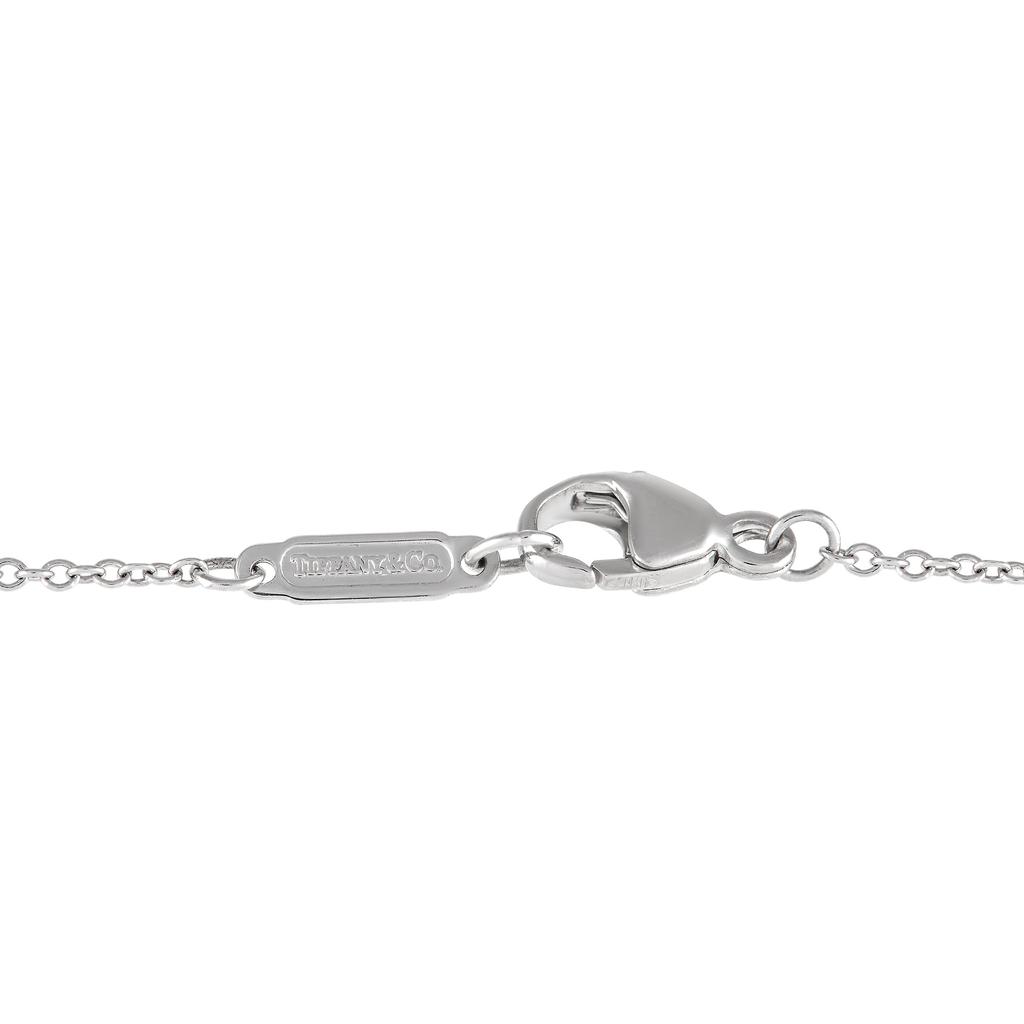 Tiffany & Co. Jazz Platinum 0.70 Diamond Drop Pendant Necklace商品第3张图片规格展示