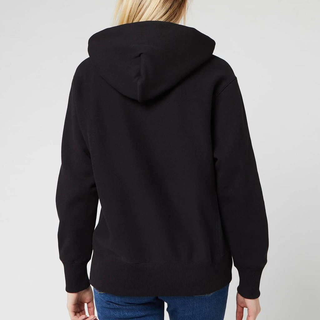 商品CHAMPION|Champion Women's Small Script Hooded Sweatshirt - Black,价格¥257,第2张图片详细描述