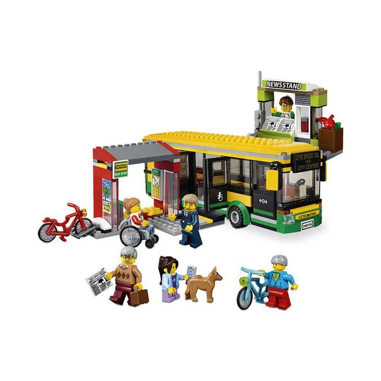 商品LEGO|City 337-Pc. Town Bus Station Set,价格¥373,第5张图片详细描述