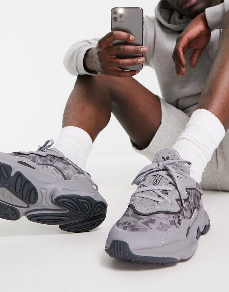 商品Adidas|adidas Originals Ozweego trainers in grey,价格¥469,第1张图片