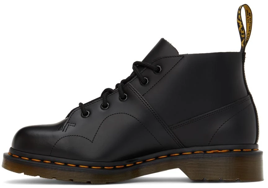 商品Dr. Martens|Black Leather Church Boots,价格¥744,第3张图片详细描述