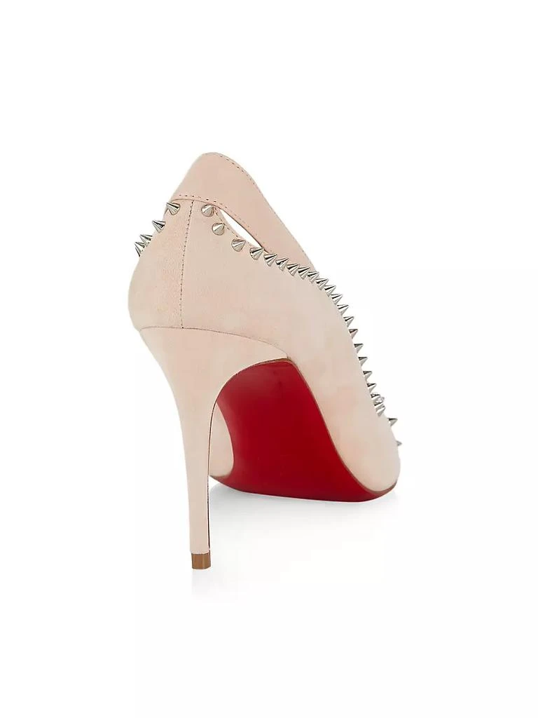 商品Christian Louboutin|Duvette Spikes 85MM Leather Pumps,价格¥8107,第3张图片详细描述