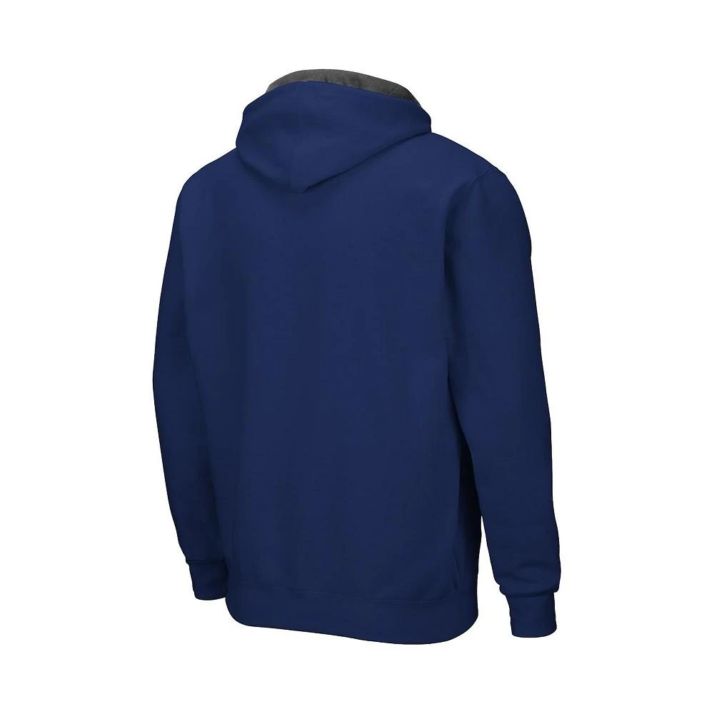 商品Colosseum|Men's Navy Georgetown Hoyas Arch & Logo 3.0 Full-Zip Hoodie,价格¥308,第4张图片详细描述