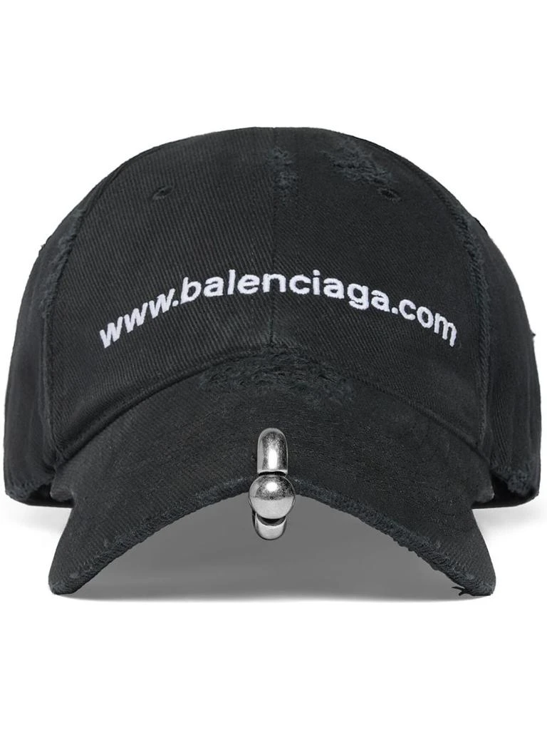 商品Balenciaga|BALENCIAGA - Logo Baseball Cap,价格¥3283,第1张图片