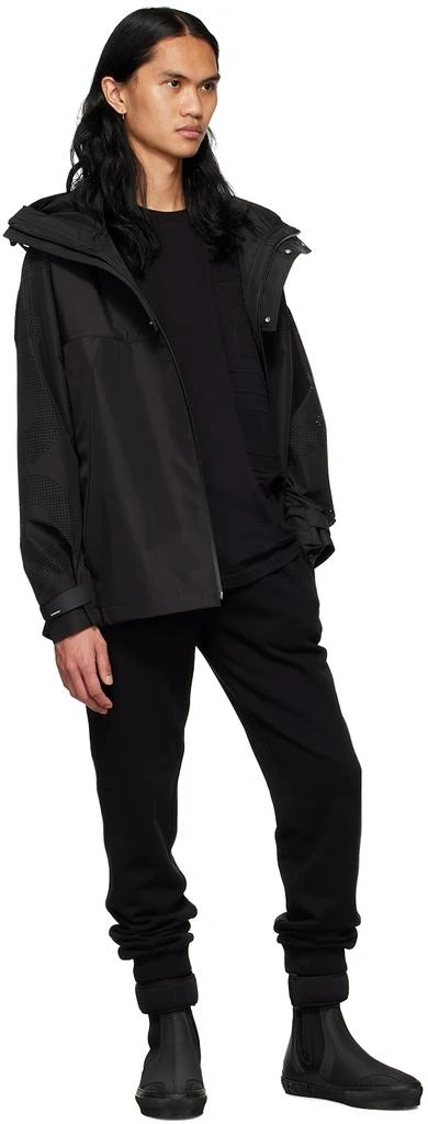 商品Burberry|黑色棉质 T 恤,价格¥4930,第4张图片详细描述