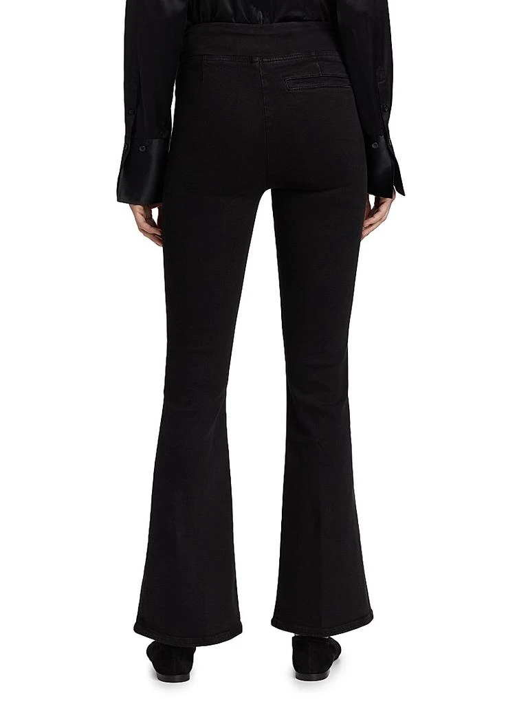 商品FRAME|The Jetset Flare Pintuck Jeans,价格¥639,第5张图片详细描述