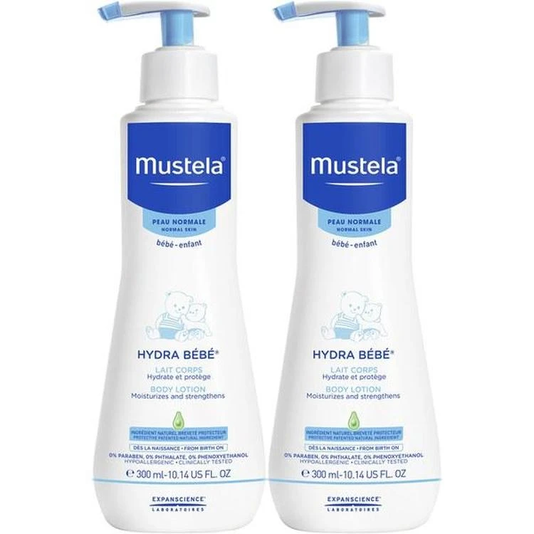 商品Mustela|贝贝保湿身体乳2支装,价格¥313,第1张图片